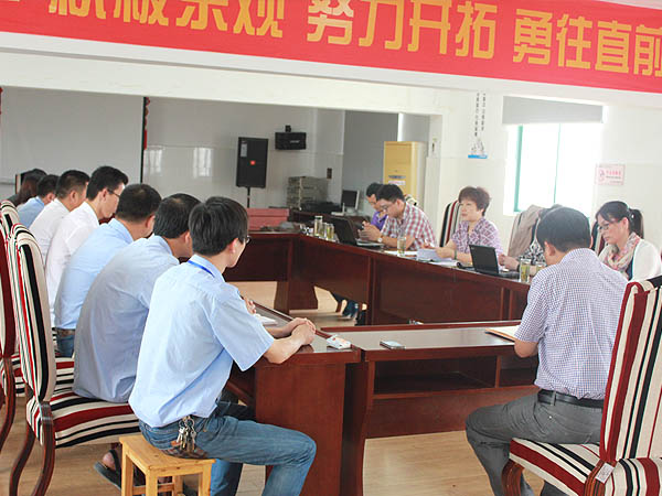 安徽省產(chǎn)品質量監(jiān)督檢驗研究院來安邦集團調研指導產(chǎn)品質量檢驗工作(圖2)