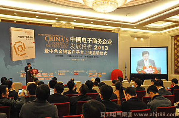 安邦電氣應(yīng)邀參加我國首部電子商務(wù)企業(yè)發(fā)展報(bào)告出版發(fā)行會(huì)(圖1)